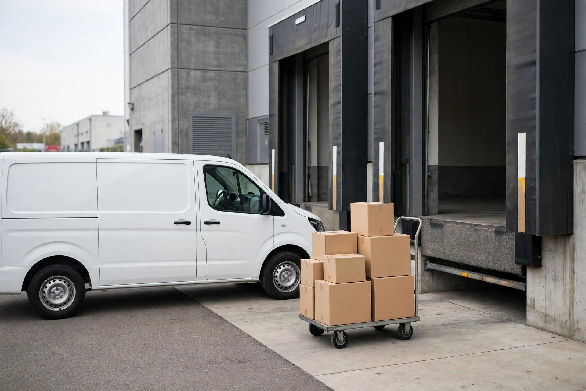 Delivery van — illustrative image