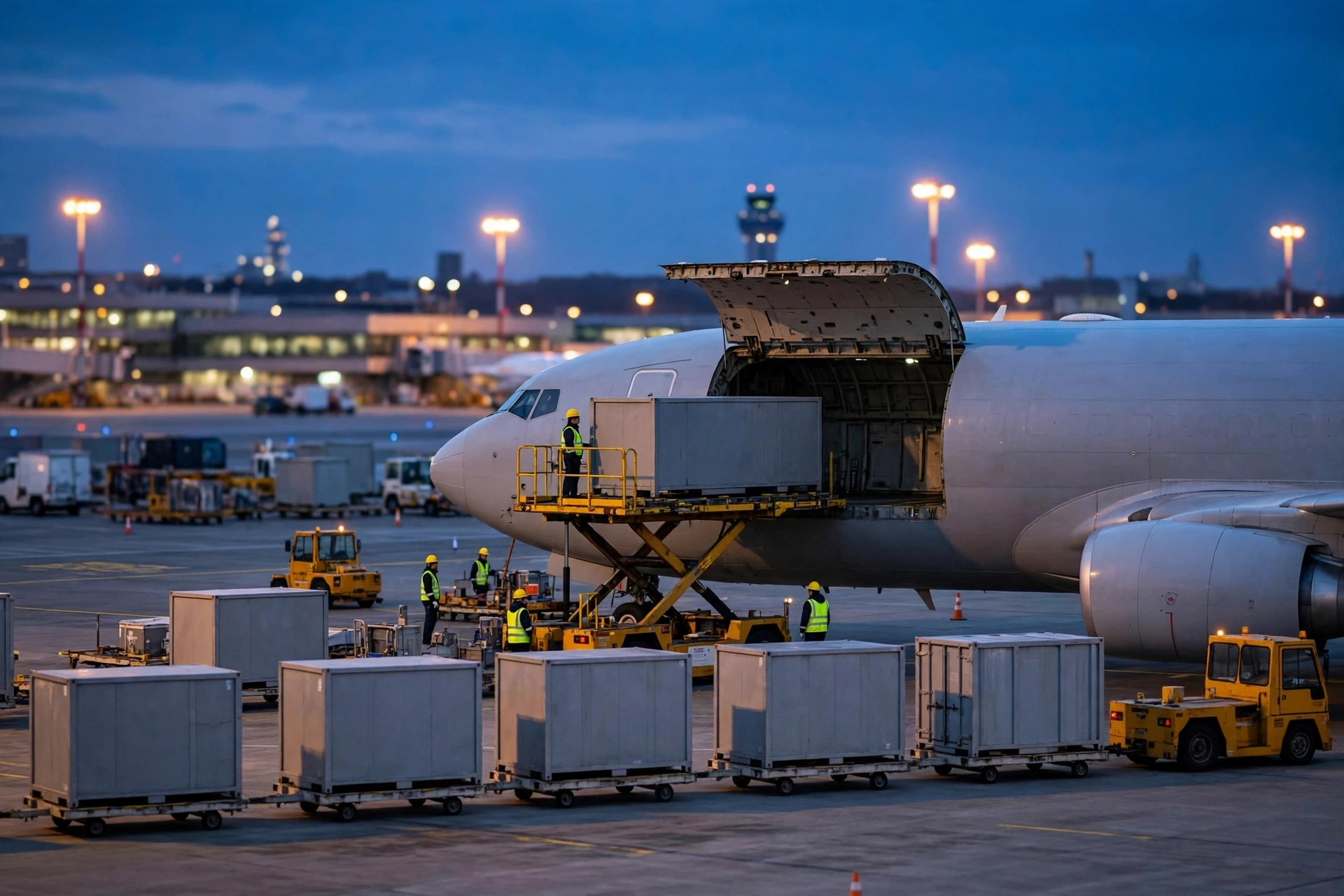 Cargo aircraft — illustrative image