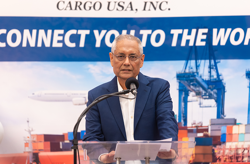 PAS Cargo facility launch, March 2026 — press photo of the business's own event